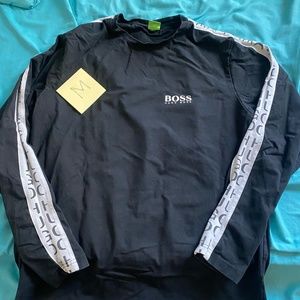 Black Medium Long Sleeve Boss shirt